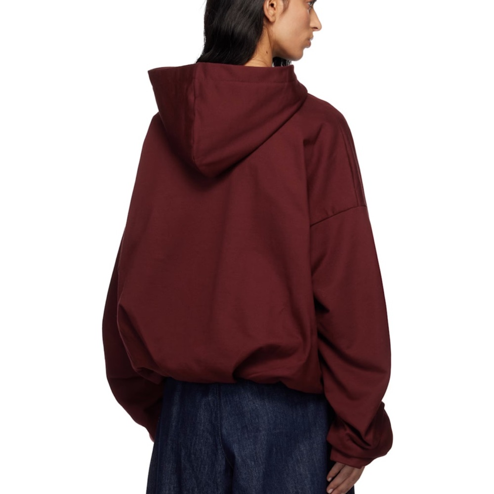 DRIES VAN NOTEN
Red Draped Hoodie S - Picture 2 of 10